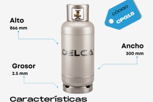 Ficha Técnica Cilindro Gas 18kg